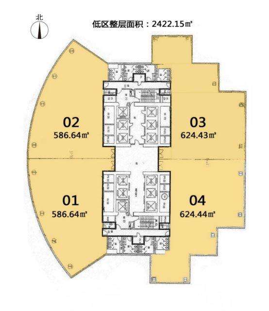 震旦国际大厦户型图 震旦国际大厦户型图